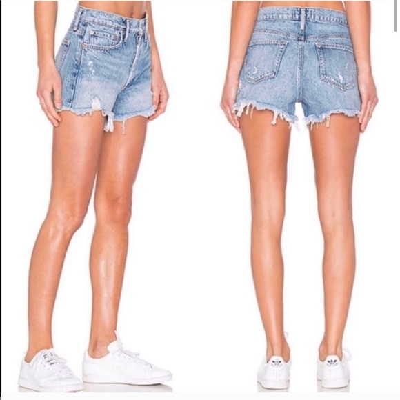Agolde Pants - Agolde Parker Cutoff Shorts Swapmeet, 27
